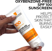 La Roche-Posay Anthelios Melt-In Milk Sunscreen SPF 100, Sunscreen For Body & Fa